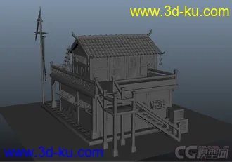 3D打印模型建筑的图片