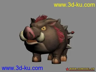 3D打印模型光明战记 - 野猪的图片