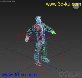 3D打印模型低模免费，有绑定动画，子弹的图片
