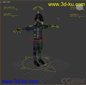 3D打印模型老人，裁判，免费的图片