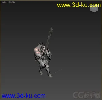 3D打印模型角斗士，战士，低模免费，带动画的图片