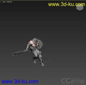 3D打印模型角斗士，战士，低模免费，带动画的图片