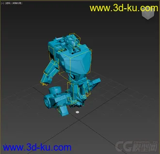 3D打印模型汽车人，低模免费，带绑定动画的图片