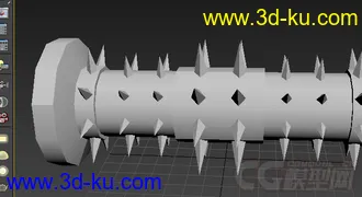 3D打印模型刺轮的图片