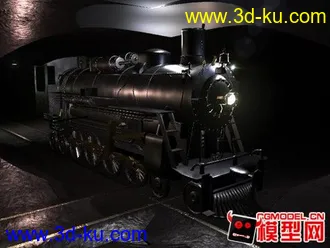 3D打印模型maya蒸汽机车的图片