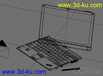 [Blender模型]thinkpad x201t的图片