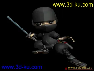 3D打印模型Mini NIJIAS  迷你忍者的图片