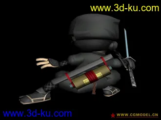 3D打印模型Mini NIJIAS  迷你忍者的图片