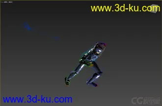 3D打印模型机甲类，带绑定动画，跳长绳的图片