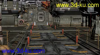 3D打印模型室内场景，有贴图，max2013的，希望对小伙伴们有帮助的图片