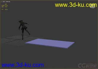 3D打印模型女战士，带绑定动画的图片