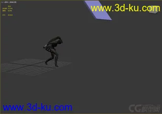 3D打印模型女战士，带绑定动画的图片