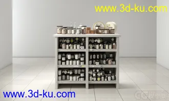 3D打印模型商店柜子的图片