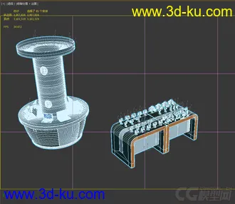3D打印模型电子产品店展柜的图片
