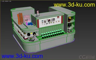 3D打印模型高精高模，货架，真实的图片