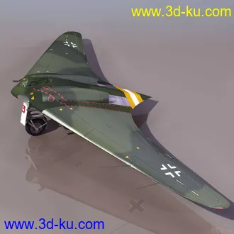 3D打印模型一款纳粹牛逼的飞机的图片