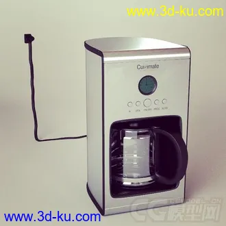 高精模型，咖啡机的图片