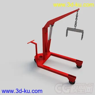 3D打印模型起重机的图片
