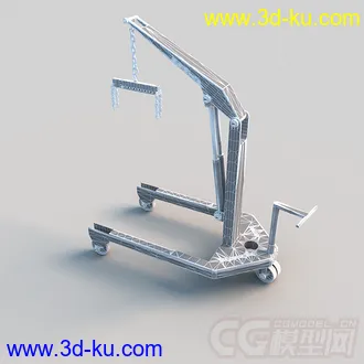 3D打印模型起重机的图片