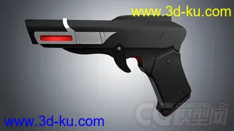 3D打印模型手枪的图片