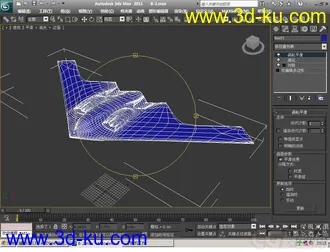 3D打印模型美国 B-2 幽灵轰炸机的图片