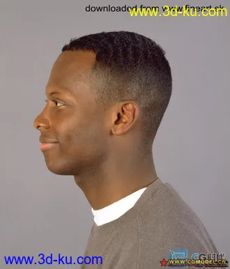 3D打印模型maya练习男人体，高手一定来指导一下！的图片