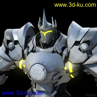 3D打印模型守望先锋-大锤的图片