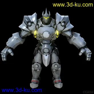 3D打印模型守望先锋-大锤的图片