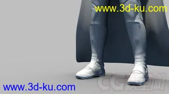 3D打印模型高精蝙蝠侠，白模的图片