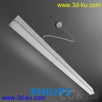 3D打印模型飞利浦日光灯的图片