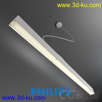 3D打印模型飞利浦日光灯的图片