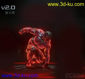 3D打印模型孤岛危机人物3加武器2的图片