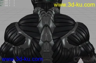 3D打印模型孤岛危机人物3加武器2的图片