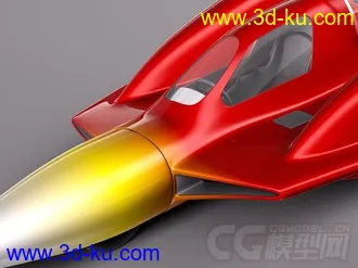 3D打印模型写实概念车，高精的图片