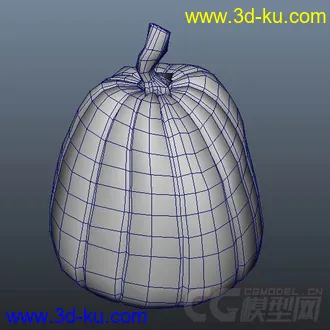3D打印模型南瓜，写实的图片
