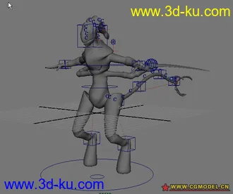 3D打印模型绑定一个不知名的怪物的图片