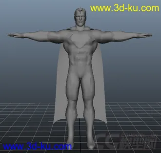 3D打印模型超人的图片