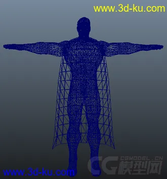 3D打印模型超人的图片