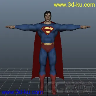 3D打印模型超人的图片