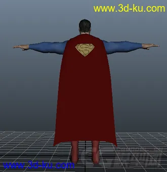 3D打印模型超人的图片