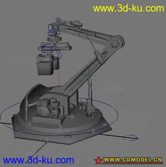 3D打印模型绑定两个飞行器的图片