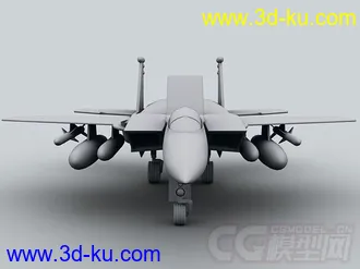 3D打印模型战斗机，白模的图片