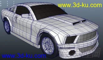 3D打印模型写实车，高精的图片