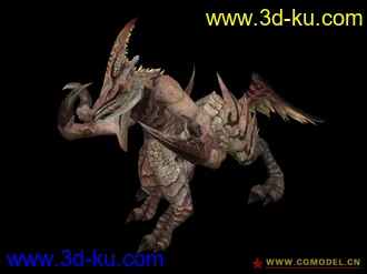 3D打印模型最后遗迹怪一只+锤子女再送个男的的图片