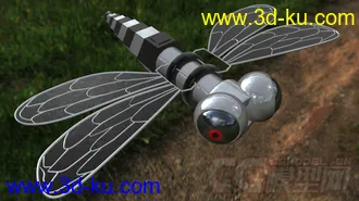3D打印模型蜻蜓的图片