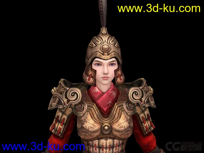 古代女兵模型的图片6