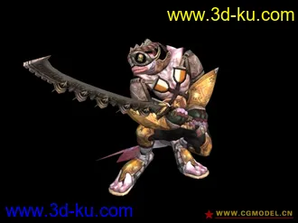 3D打印模型最后遗迹霸王七将军之二的图片