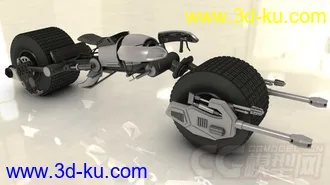 3D打印模型蝙蝠侠摩托车的图片