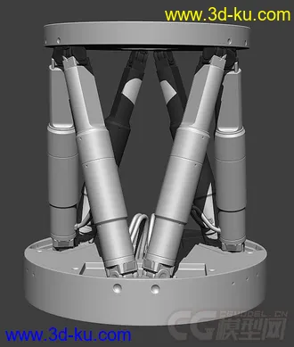 3D打印模型机械部件的图片