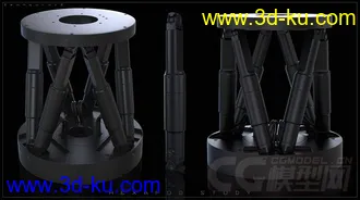 3D打印模型机械部件的图片
